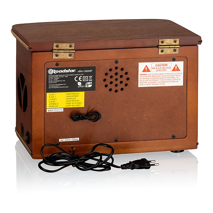 Roadstar HRA-1500UEMP - Rádio s CD a USB 32W/230V + diaľkové ovládanie