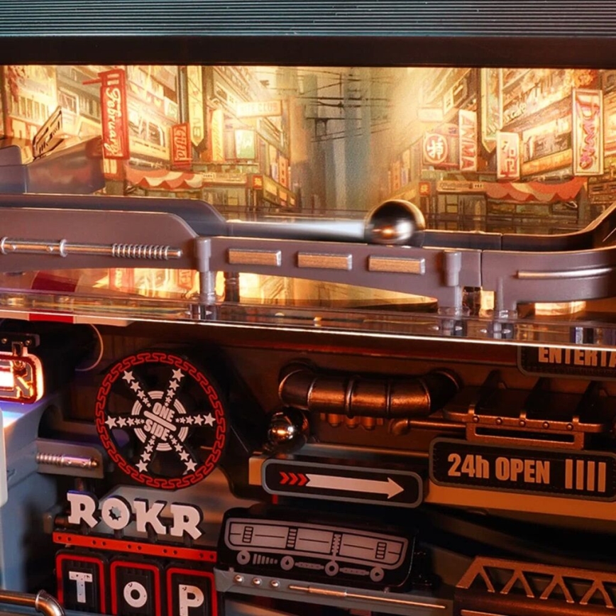 RoboTime - 3D mechanická skladačka guličkovej dráhy Mesto minulosti