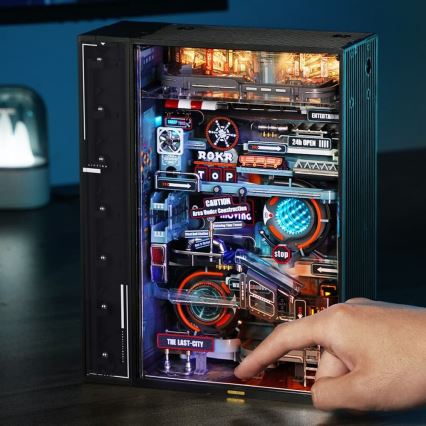 RoboTime - 3D mechanická skladačka guličkovej dráhy Mesto minulosti