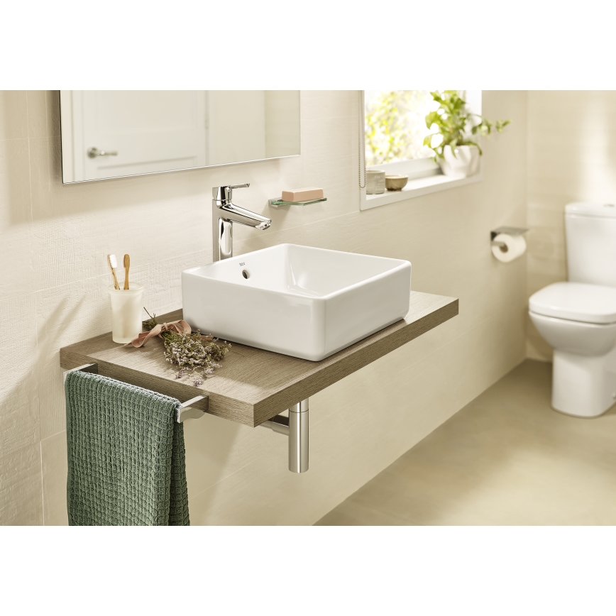Roca A3270ML000 - Umývadlo na dosku GAP 39x37 cm keramika/biela