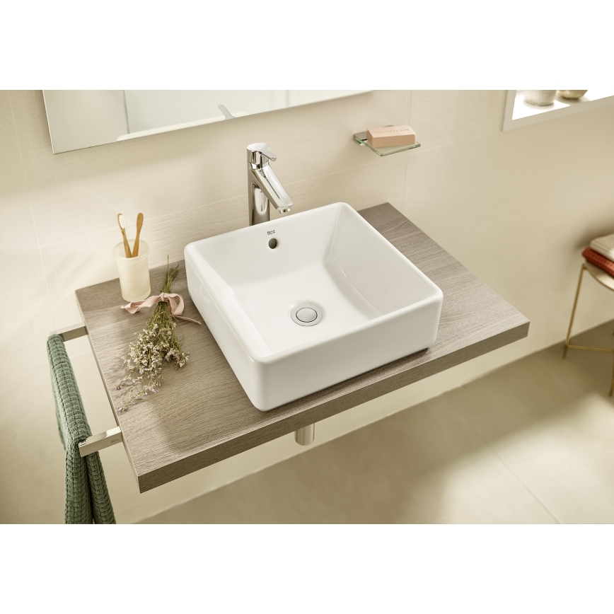 Roca A3270ML000 - Umývadlo na dosku GAP 39x37 cm keramika/biela