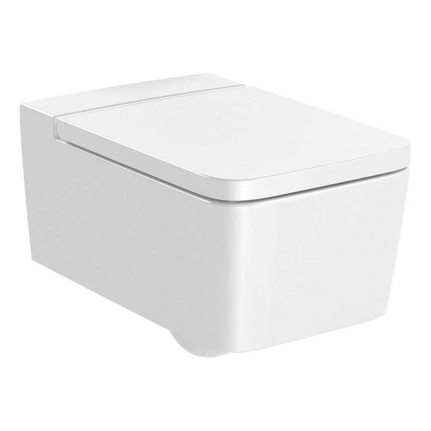Roca A346537000 - Závesné WC INSPIRA keramika/biela