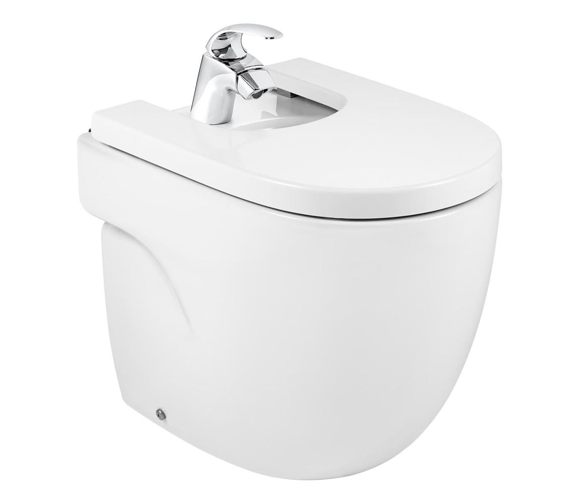 Roca A357247000 - Stojací bidet MERIDIAN keramika/biela A357247000