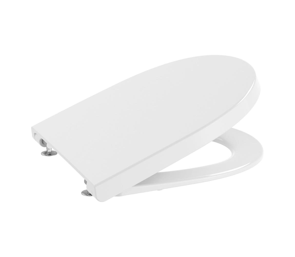 Roca A8012AC00B - WC sedátko SoftClose MERIDIAN supralit/biela A8012AC00B