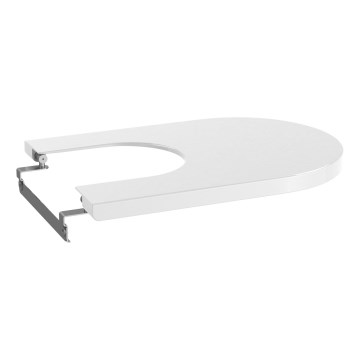 Roca A80652200B - Bidetové sedátko SoftClose INSPIRA supralit/biela