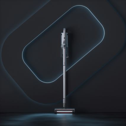 ROIDMI RI-X30PRO - Tyčový vysávač 2v1 s OLED displejom a príslušenstvom 435W/2500 mAh matný chróm