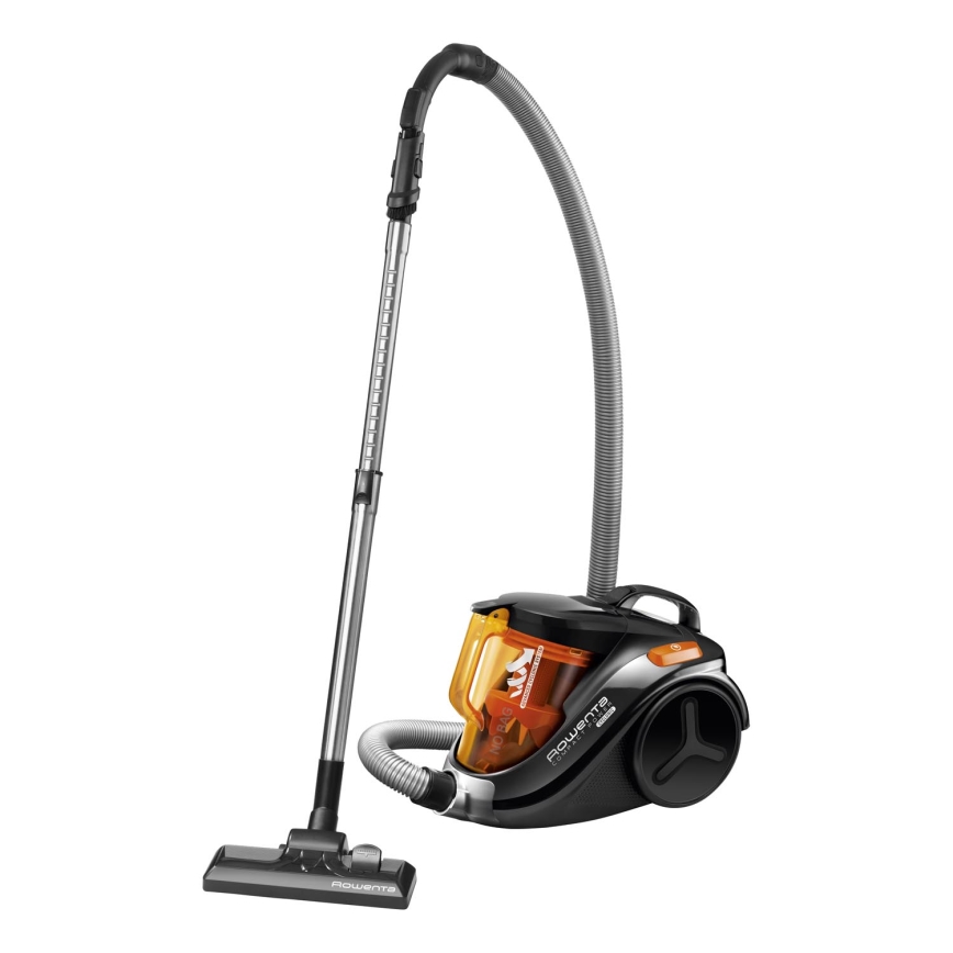 Rowenta - Bezsáčkový vysávač COMPACT POWER 1,5l 750W/230V čierna/oranžová