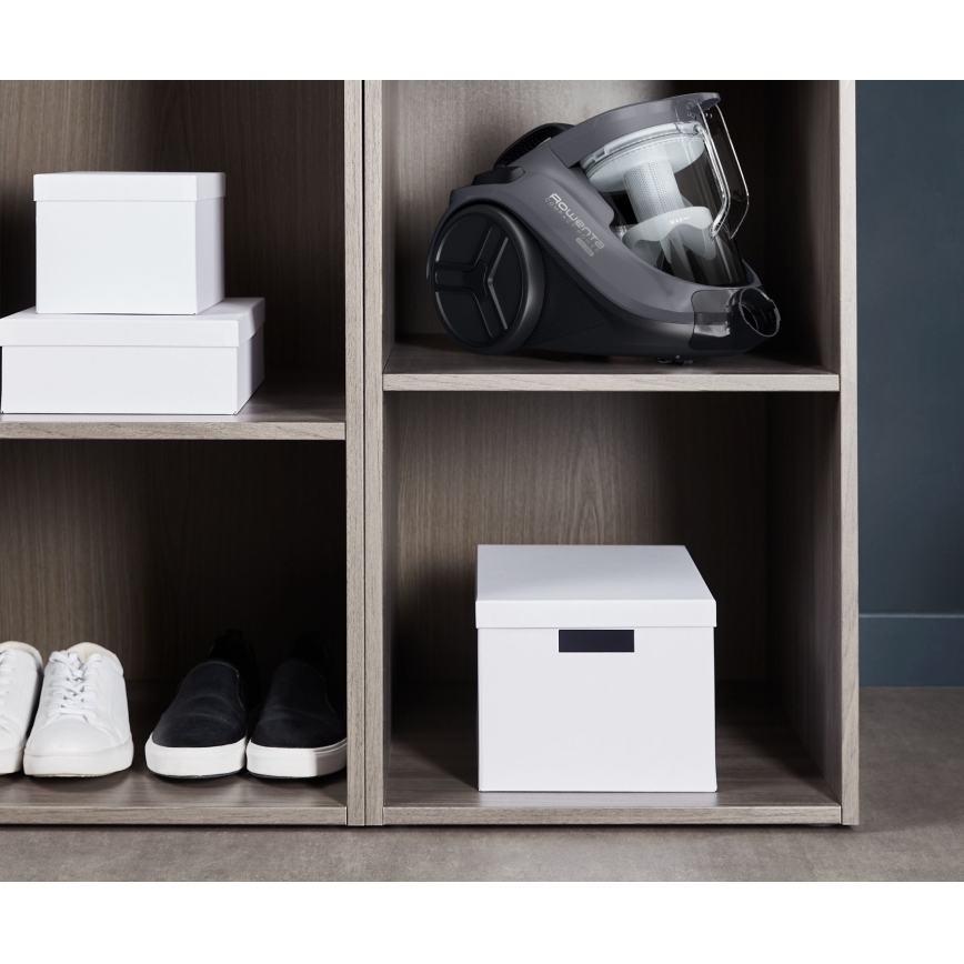 Rowenta - Bezsáčkový vysávač COMPACT POWER 1,5l 750W/230V šedá
