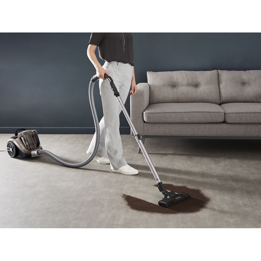Rowenta - Bezsáčkový vysávač COMPACT POWER XXL 2,5l 900W/230V hnedá