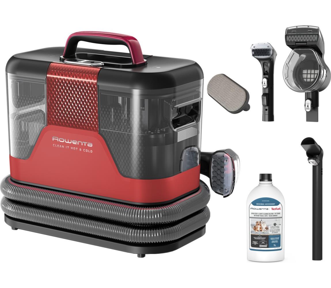 Rowenta - Čistič kobercov CLEAN IT HOT & COLD ANIMAL 1150 W/230 V IN7020F0