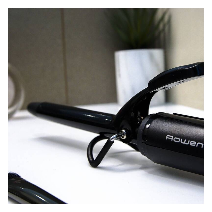 Rowenta - Kulma CURLING TONG BASIC 25W/230V čierna