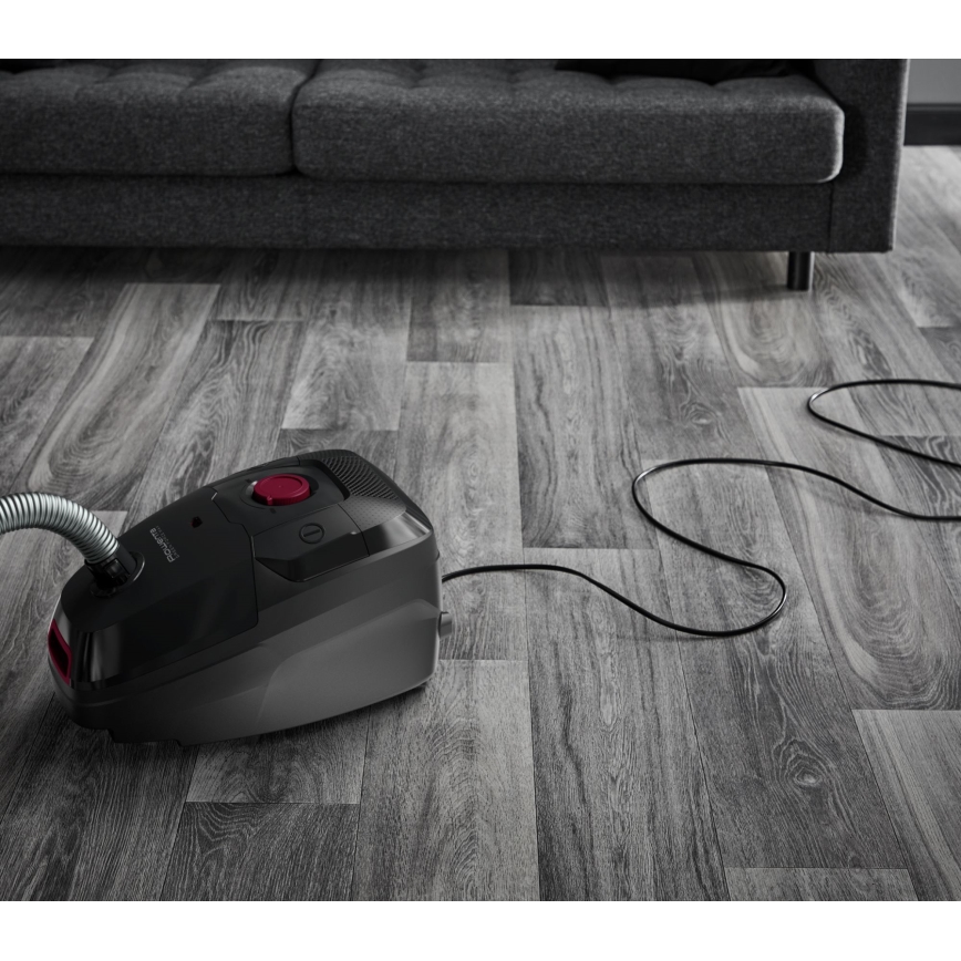 Rowenta - Sáčkový vysávač ZELENÁ FORCE MAX ECO TOTAL CLASSIC 900W/230V čierna