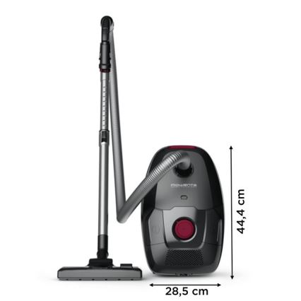 Rowenta - Sáčkový vysávač ZELENÁ FORCE MAX ECO TOTAL CLASSIC 900W/230V čierna