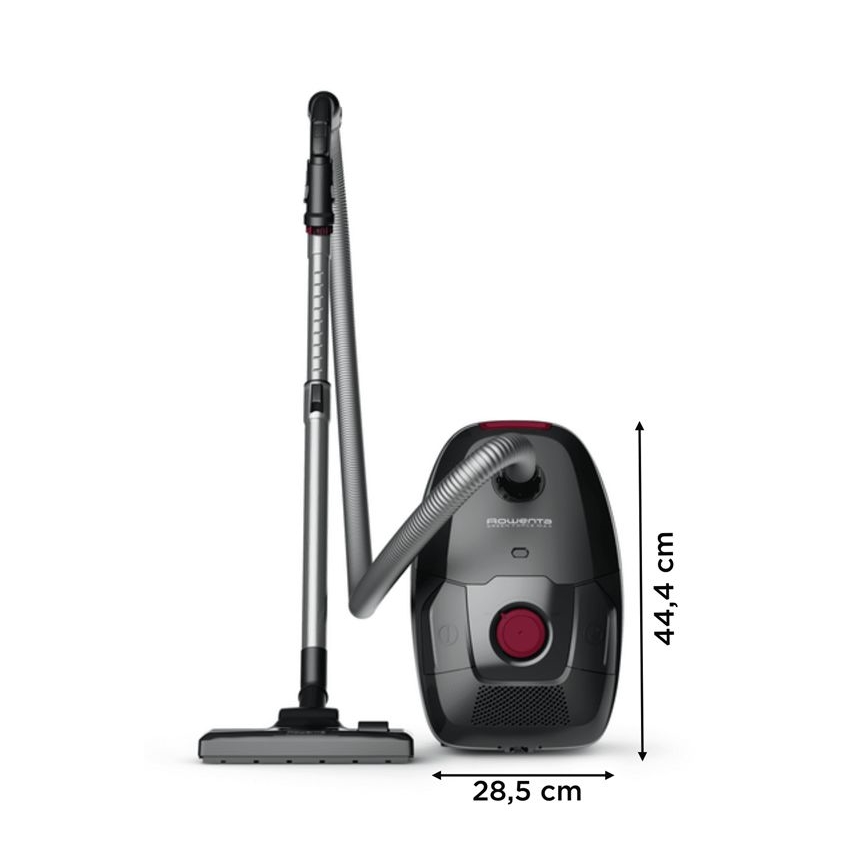 Rowenta - Sáčkový vysávač ZELENÁ FORCE MAX ECO TOTAL CLASSIC 900W/230V čierna