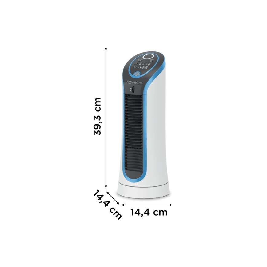 Rowenta - Stĺpový ventilátor EOLE COMPACT 30 W/230 V biela