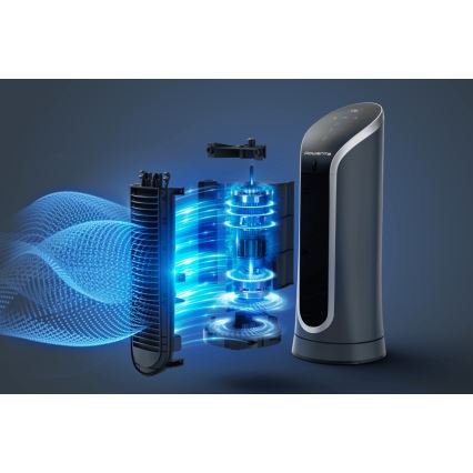 Rowenta - Stĺpový ventilátor EOLE COMPACT 30W/230V čierna