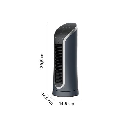 Rowenta - Stĺpový ventilátor EOLE COMPACT 30W/230V čierna