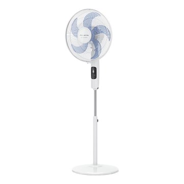 Rowenta - Stojanový ventilátor TURBO SILENCE 55W/230V 147 cm biely + diaľkové ovládanie