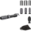 Rowenta - Teplovzdušná kefa BRUSH ACTIV 1000 W/230 V, čierna