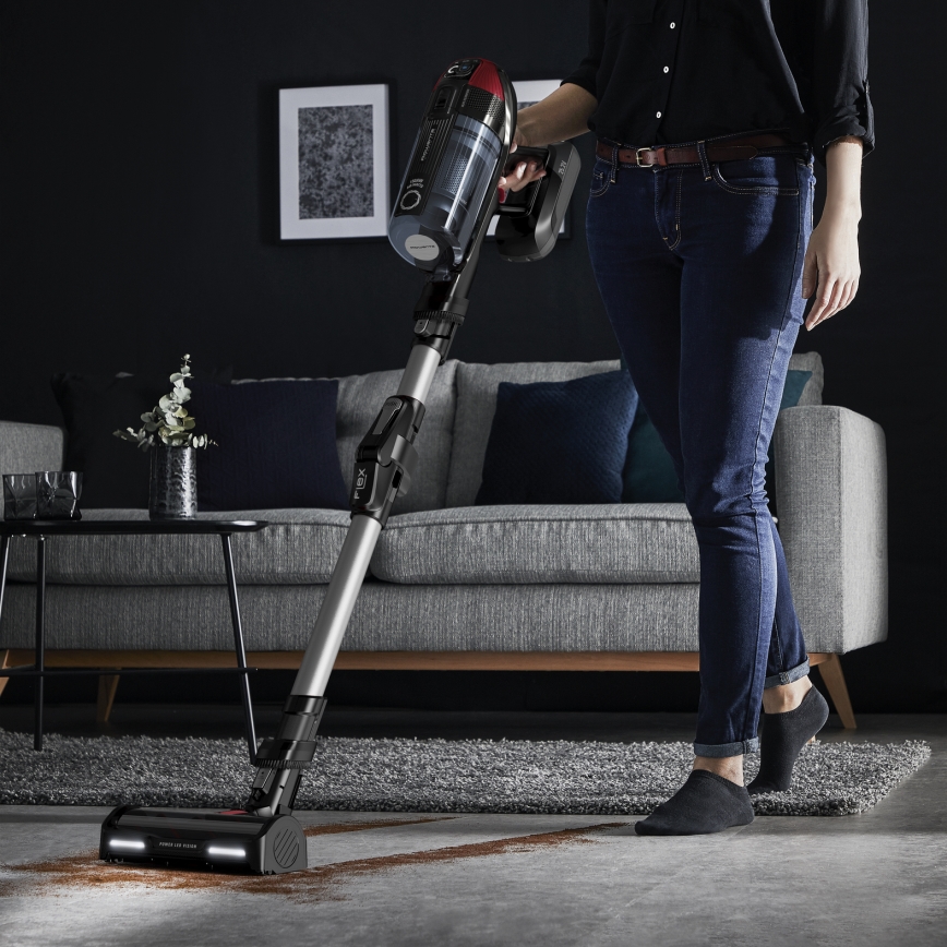 Rowenta - Tyčový vysávač 2v1 X-FORCE FLEX ANIMAL CARE 320W/25,2V čierna 2000 mAh