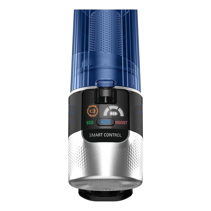 Rowenta - Tyčový vysávač s mopom X-FORCE FLEX ANIMAL AQUA AUTO 4v1 250W/25,2V 2500 mAh čierna/modrá