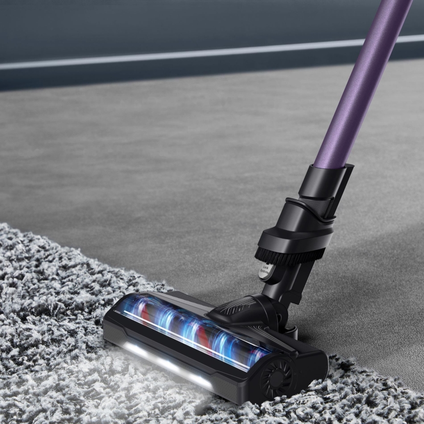 Rowenta - Tyčový vysávač X-PERT 2v1 140W/18V 2500 mAh fialová