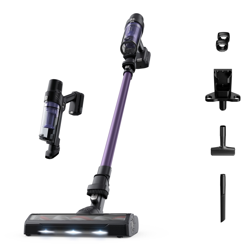 Rowenta - Tyčový vysávač X-PERT 2v1 140W/18V 2500 mAh fialová