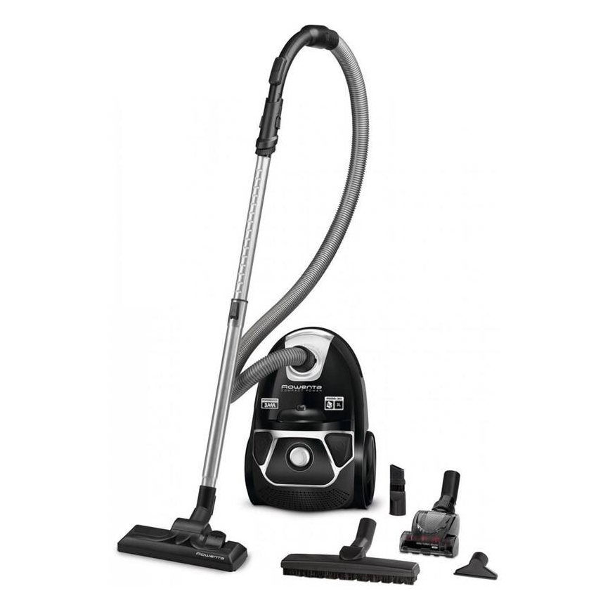 Rowenta - Vreckový vysávač COMPACT POWER ANIMAL CARE 3l 750W/230V čierna