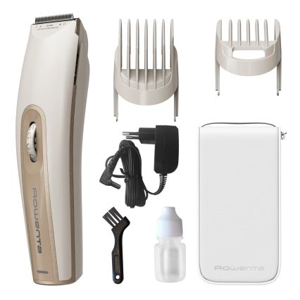 Rowenta - Zastrihávač NOMAD krémový 600 mAh