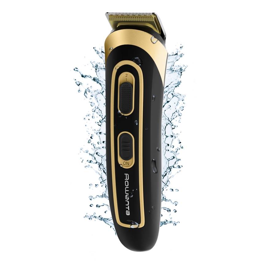 Rowenta - Zastrihávač TRIM & STYLE 750 mAh čierna/zlatá