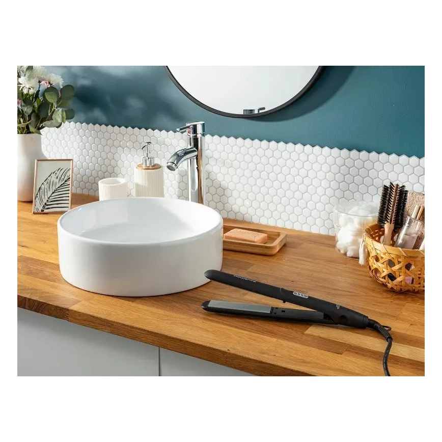 Rowenta - Žehlička na vlasy EXPRESS STYLE čierna