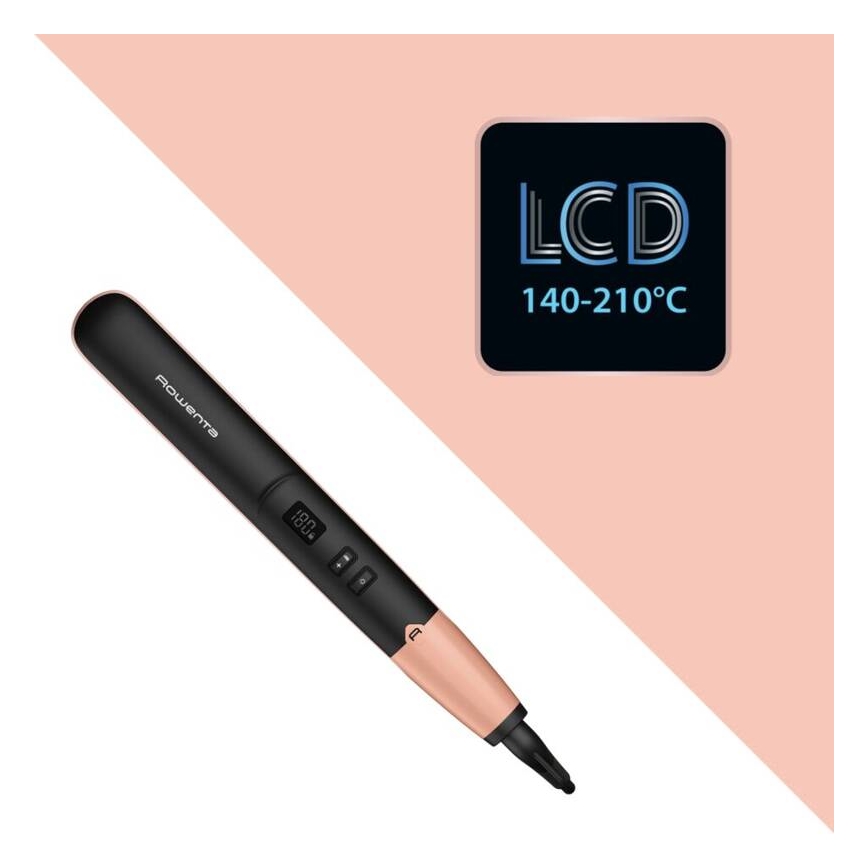 Rowenta - Žehlička na vlasy s LCD displejom EXPRESS SHINE 39W/230V