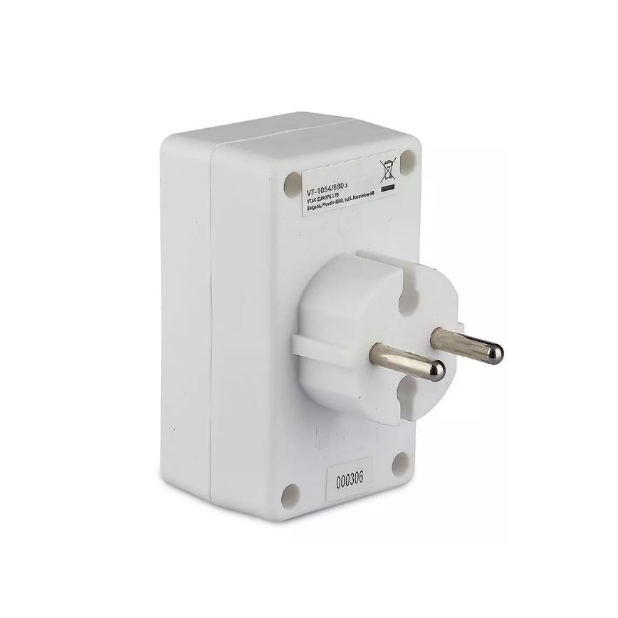 Rozbočovacia zásuvka 4x2,5A/230V