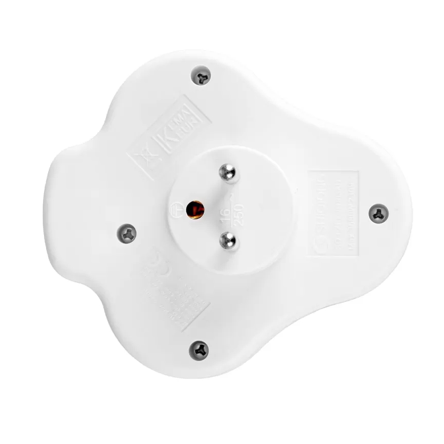 Rozbočovacia zásuvka s vypínačom 2× zásuvky + USB-C + USB-A