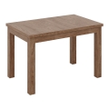 Rozkladací jedálenský stôl DOO 120/160x75 cm svetlý orech