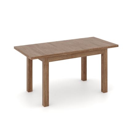 Rozkladací jedálenský stôl DOO 120/160x75 cm svetlý orech