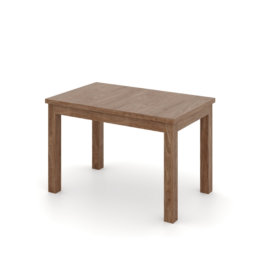 Rozkladací jedálenský stôl DOO 120/160x75 cm svetlý orech
