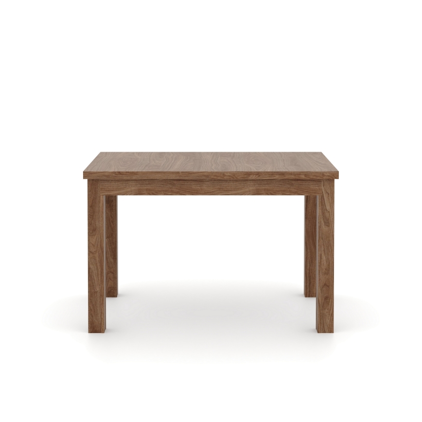 Rozkladací jedálenský stôl DOO 120/160x75 cm svetlý orech