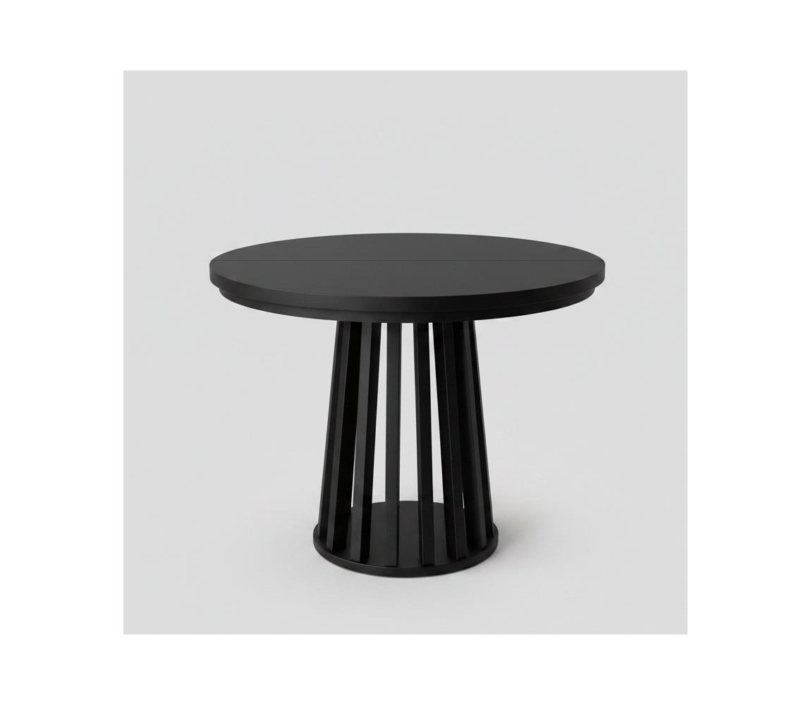 Femix Rozkladací jedálenský stôl NEXUS 100/140x77 cm čierny 8590828054542