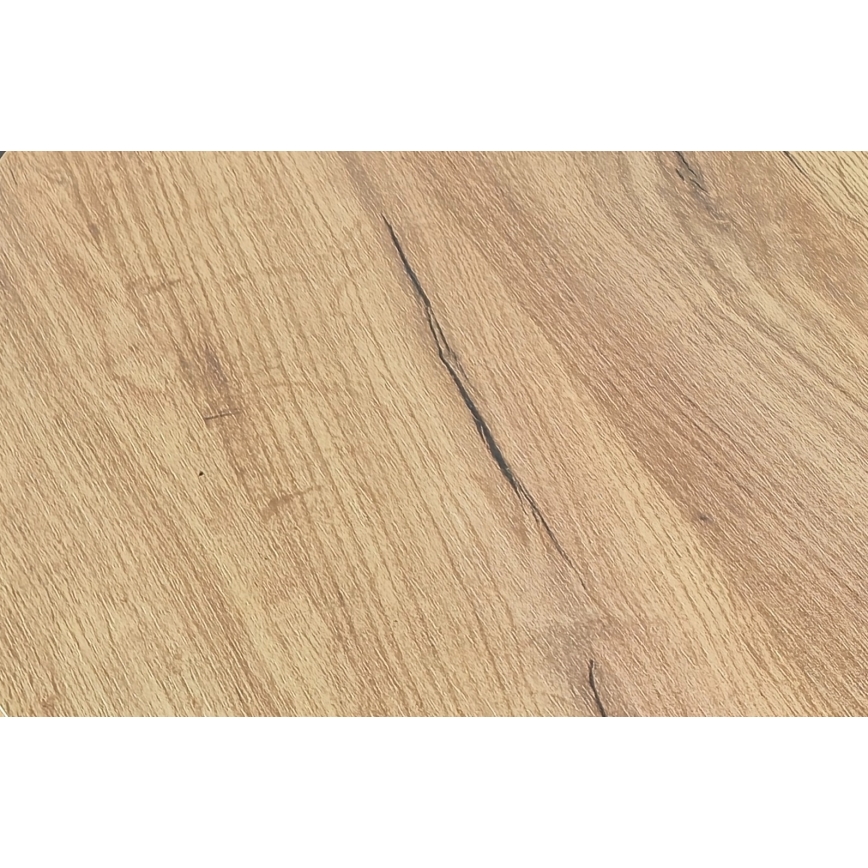 Rozkladací jedálenský stôl NEXUS 100/140x77 cm dub craft/čierna
