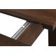 Rozkladací jedálenský stôl SALUTO 76x110 cm buk/hnedá