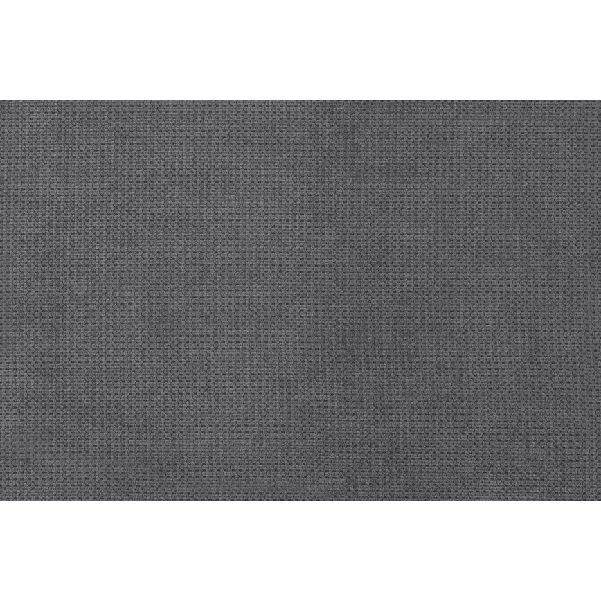 Sivá textília s jemnou, rovnomernou štruktúrou je zobrazená na celom zábere. Textília je v neutrálnom prostredí bez ďalších prvkov.