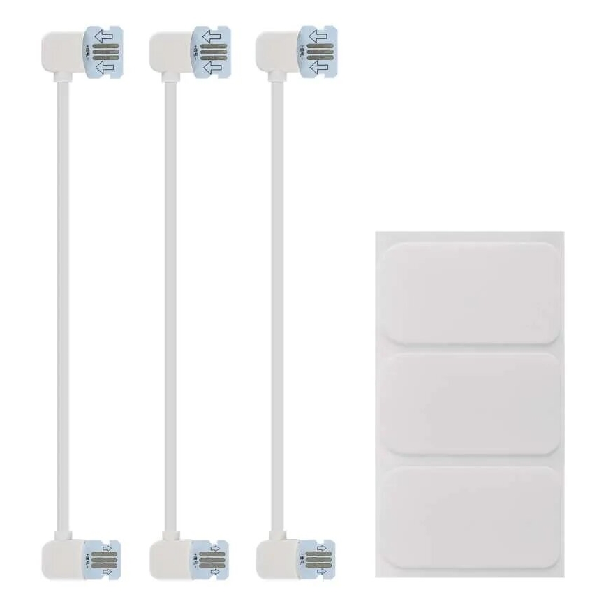 SADA 3x LED RGBIC+CCT Stmievateľný panel - rozšírenie 3xLED/1,8W/230V Wi-Fi Tuya