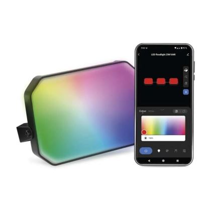 LED RGBIC Stmievateľný vonkajší reflektor GoSmart - rozšírenie LED/4W/230V 3000-6500K IP65 Wi-Fi Tuya