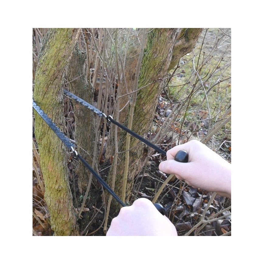 Ručná reťazová píla čierna