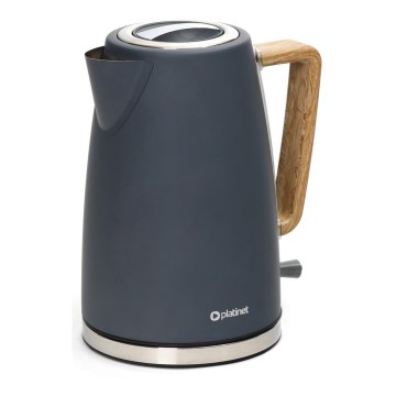 Rýchlovarná kanvica 1,7 l 2400W/230V nerez/šedá