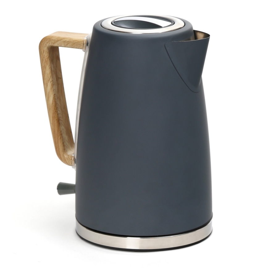 Rýchlovarná kanvica 1,7 l 2400W/230V nerez/šedá