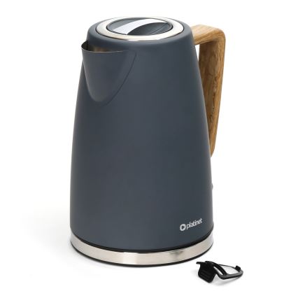 Rýchlovarná kanvica 1,7 l 2400W/230V nerez/šedá