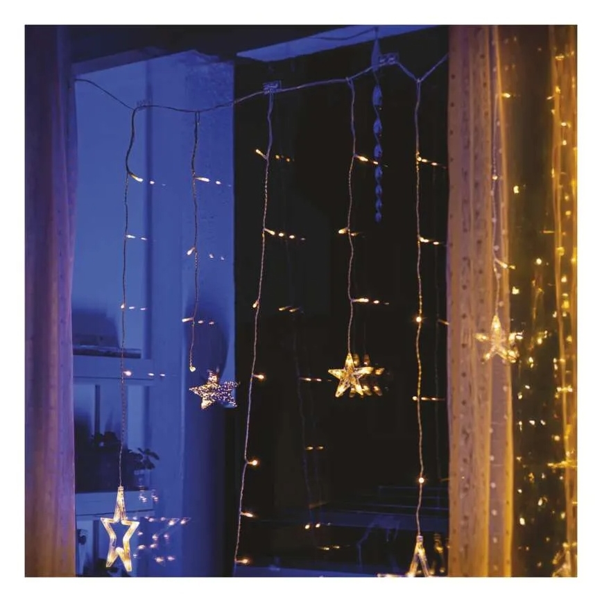 SADA 10 ks dvojitých držiakov na vianočné reťaze