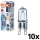 SADA 10 ks žiaroviek do rúry HALOPIN G9/25W/230V 2700K - Osram